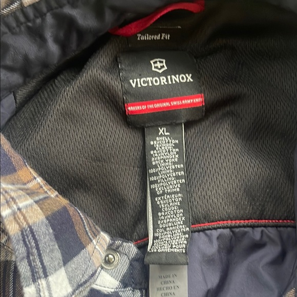 Victorinox Blue and White Performance Jacket - Picture 2 of 5